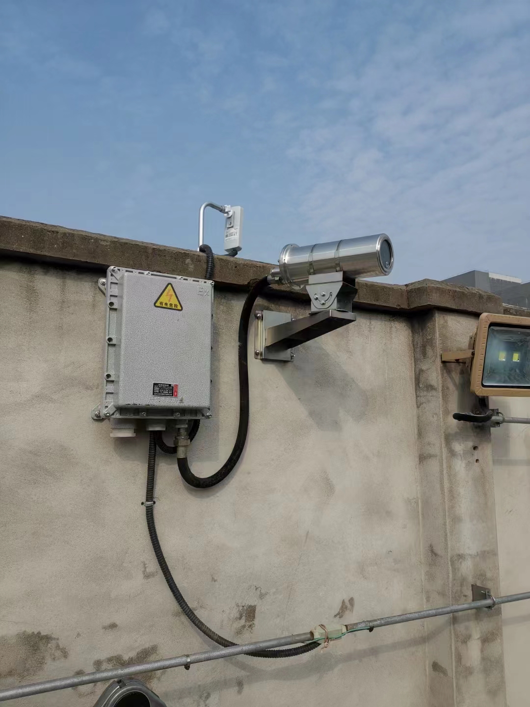 揚州防爆監(jiān)控安裝案例 揚州安防公司